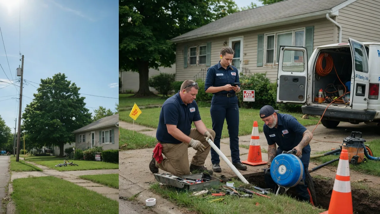 Sewer Line Repair in Dibble, OK near me